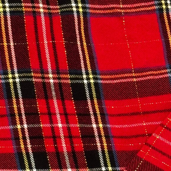 J. Crew Good Tidings Holiday Red Plaid Pajama Set Size Medium - Picture 9 of 11